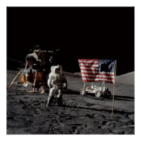 NASA-Apollo-17-Mondlandemission, 1972