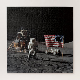 NASA-Apollo-17-Mondlandemission, 1972 Puzzle