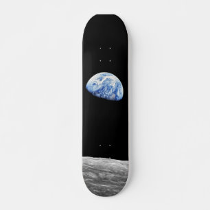 NASA Apollo 8 Earthrise Moon Lunar Orbit Foto Skateboard