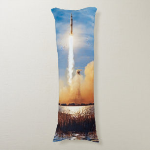 NASA-Apollo-8-Raketenstart Kennedy Space Center Seitenschläferkissen