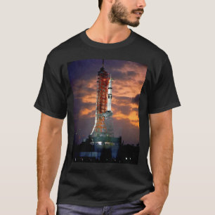 NASA Apollo-Sojus-Trägerrakete Sonnenaufgang Start T-Shirt