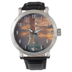 NASA Apollo-Sojus-Trägerrakete Sunrise-Startplatz Armbanduhr