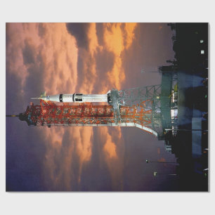 NASA Apollo-Sojus-Trägerrakete Sunrise-Startplatz Geschenkpapier