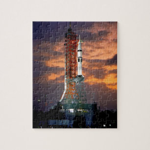 NASA Apollo-Sojus-Trägerrakete Sunrise-Startplatz Puzzle