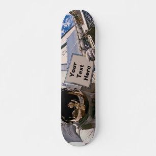 NASA-Astronaut mit Schild - Benutzerdefinierten Te Skateboard