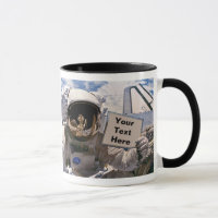 NASA Astronauten-Zeichen - Benutzerdefinierter Tex