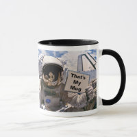 NASA Astronauten-Zeichen - Benutzerdefinierter Tex