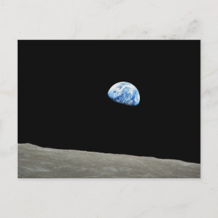 NASA - Blick von Apollo8, Dec24, Erdhaus Postkarte