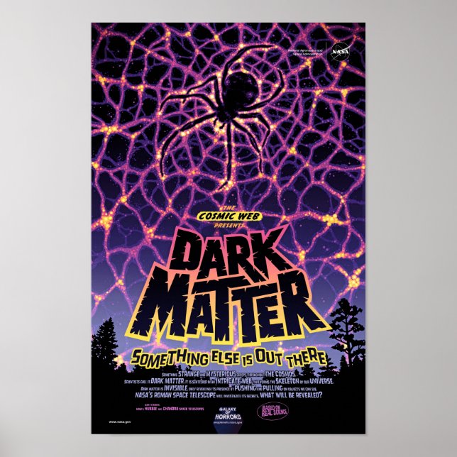NASA Exoplanet Travel Bureau Dark Materie Poster (Vorne)