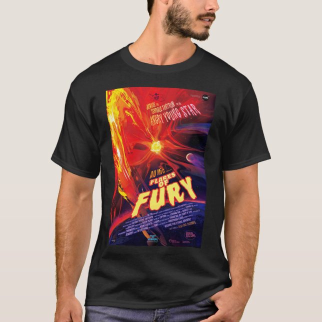 NASA Exoplanet Travel Bureau Flaves of Fury T-Shirt (Vorderseite)