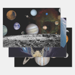 NASA-Fotos Geschenkpapier Set