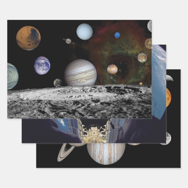 NASA-Fotos Geschenkpapier Set (Set)