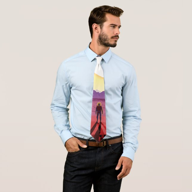 NASA Future Travel Poster - Entspannen Sie sich au Krawatte (Beispiel)