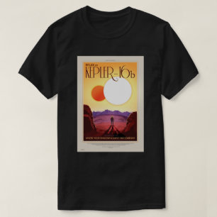NASA Future Travel Poster - Entspannen Sie sich au T-Shirt