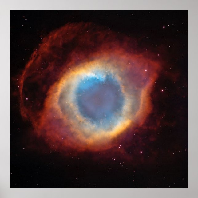NASA / Helix Nebula / Aquarius / "Auge Gottes" / Poster (Vorne)