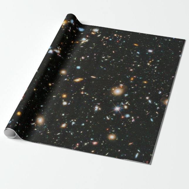 NASA Hubble Ultra Deep Field Galaxien Geschenkpapier (Ungerollt)