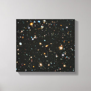 NASA Hubble Ultra Deep Field Galaxien Leinwanddruck