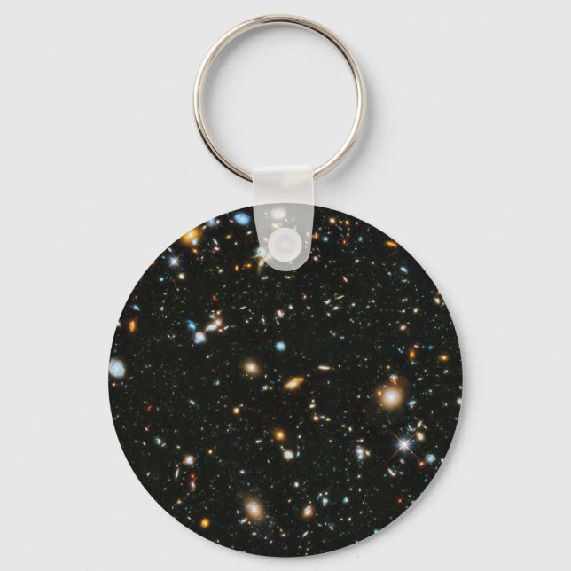 NASA Hubble Ultra Deep Field Galaxien Schlüsselanhänger (Vorderseite)
