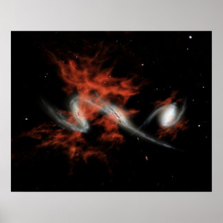NASA im Herzen von Blobs Poster