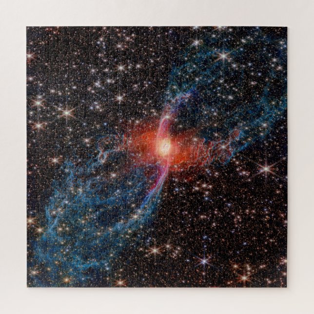 NASA JWST Red Spider Nebula Photo Puzzle (Vertikal)