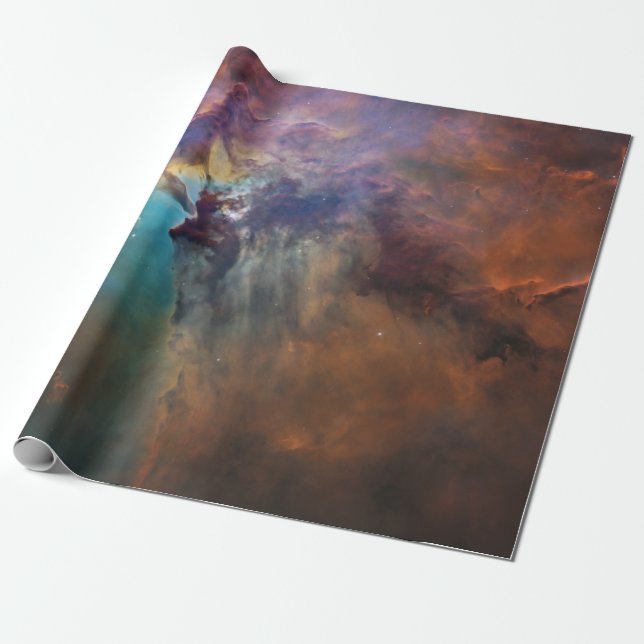 NASA Lagoon Nebula Hubble Telescope Space Geschenkpapier (Ungerollt)