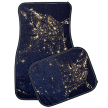 Nasa-Lichter aus dem Weltraum USA