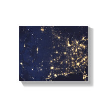 Nasa Lights aus Space USA