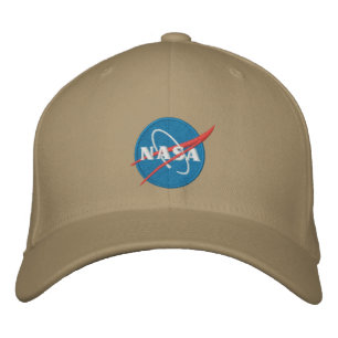 NASA-Logo mit bestickter Hut