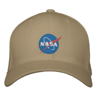 NASA-Logo mit bestickter Hut