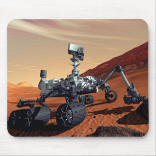 NASA Mars Curiosity Rover Künstler Konzept Mousepad