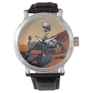 NASA-Mars Neugier Rover Artist Concept Armbanduhr