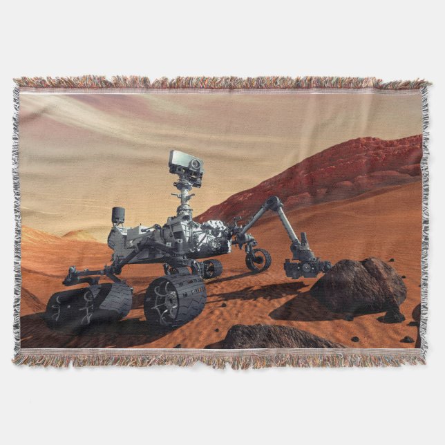 NASA-Mars Neugier Rover Artist Concept Decke (Vorderseite)