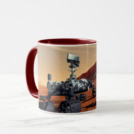 NASA-Mars Neugier Rover Artist Concept Tasse