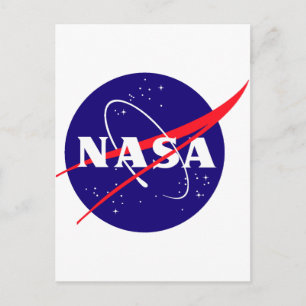 NASA Meatball-Logo Postkarte