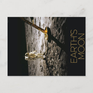 NASA Moon Poster 4 Postkarte