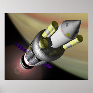 NASA-Projekt Orion Orbiter Poster