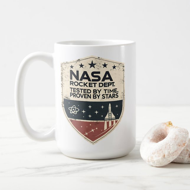 NASA-Raketentreff, getestet von Zeit bewiesen durc Kaffeetasse (Mit Donut)