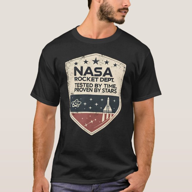NASA-Raketentreff, getestet von Zeit bewiesen durc T-Shirt (Vorderseite)