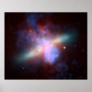 NASA - Röntgenbild der M82 Poster