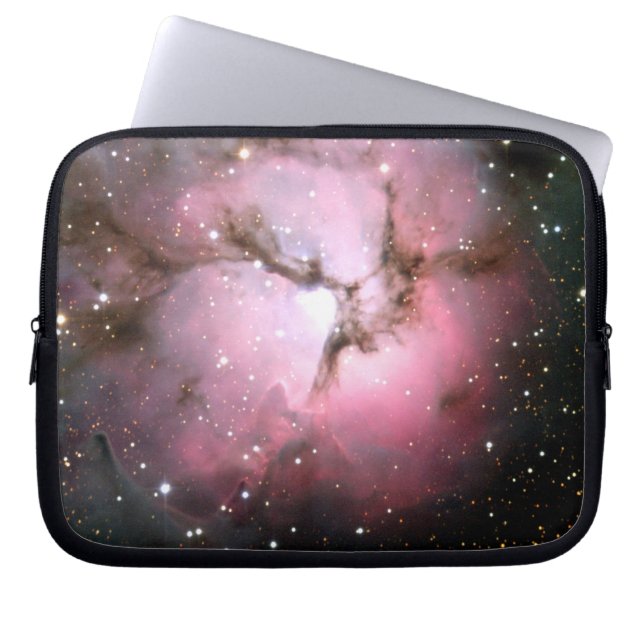 NASA Rosa Sterne SSC2005 Laptopschutzhülle (Vorderseite)