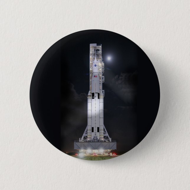 NASA SLS Weltraumstartsystem Button (Vorderseite)
