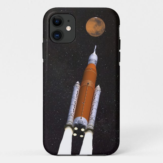 NASA SLS Weltraumstartsystem Case-Mate iPhone Hülle (Rückseite)