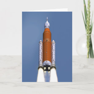 NASA SLS Weltraumstartsystem Karte