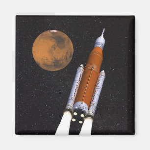 NASA SLS Weltraumstartsystem Magnet