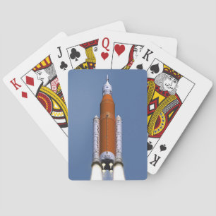 NASA SLS Weltraumstartsystem Spielkarten