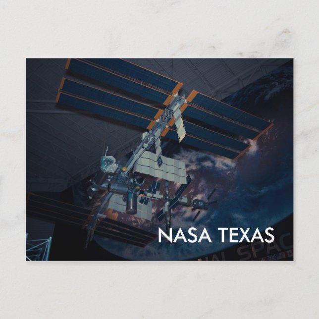 Nasa Space Center Texas Postcard Postkarte (Vorderseite)