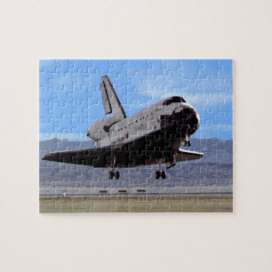 NASA Space Shuttle Atlantis Landung Edwards AFB Puzzle