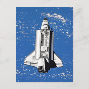NASA Space Shuttle Discovery Erdumlaufbahn Postkarte