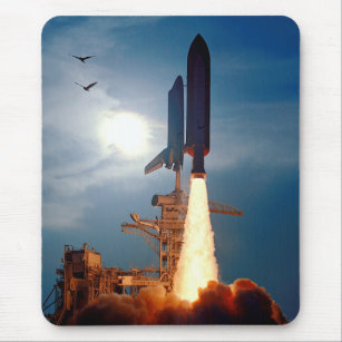 NASA Space Shuttle Discovery Start STS-64 Mousepad