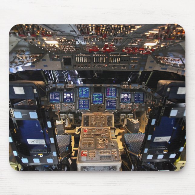 NASA Space Shuttle Endeavour Flugdeck Cockpit Mousepad (Vorne)